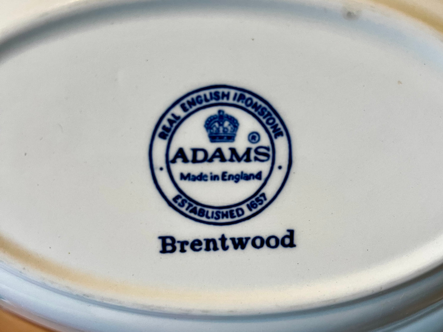 Adams China Brentwood Serve Bowl