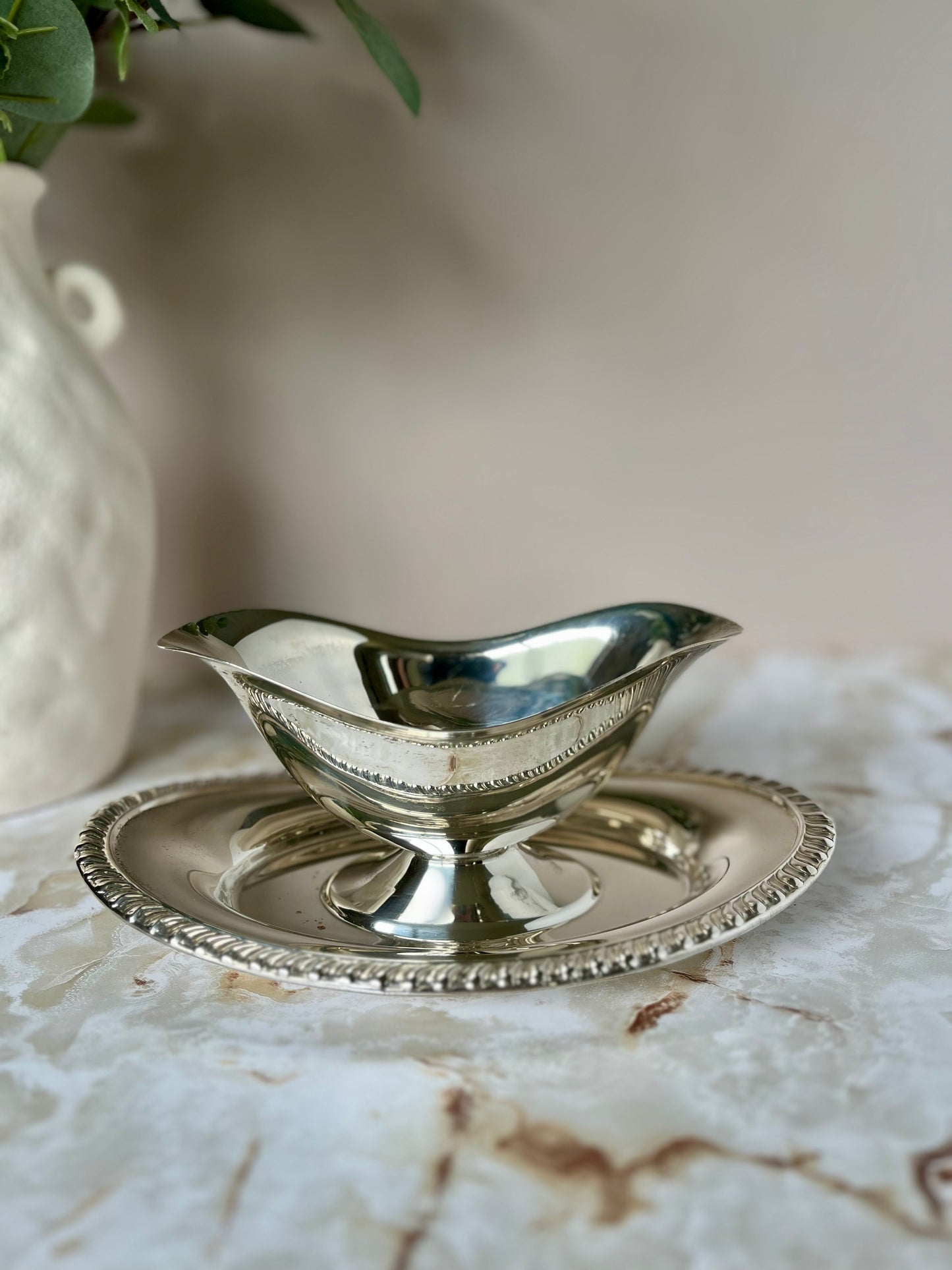 Silver Plate Gravy Boat