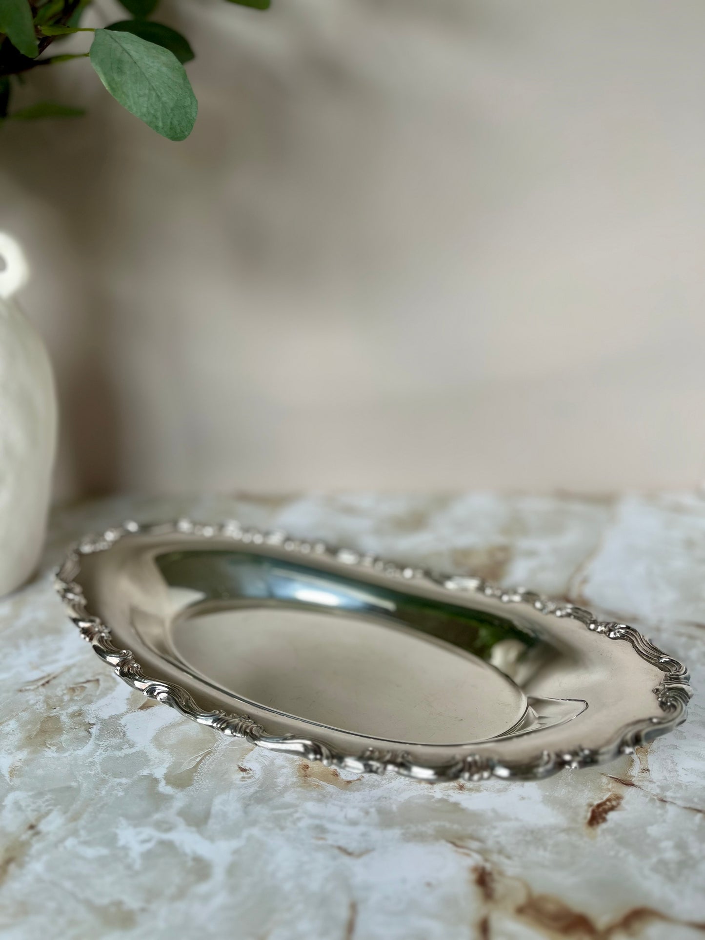 F. B. Rogers Silver Co. Tray