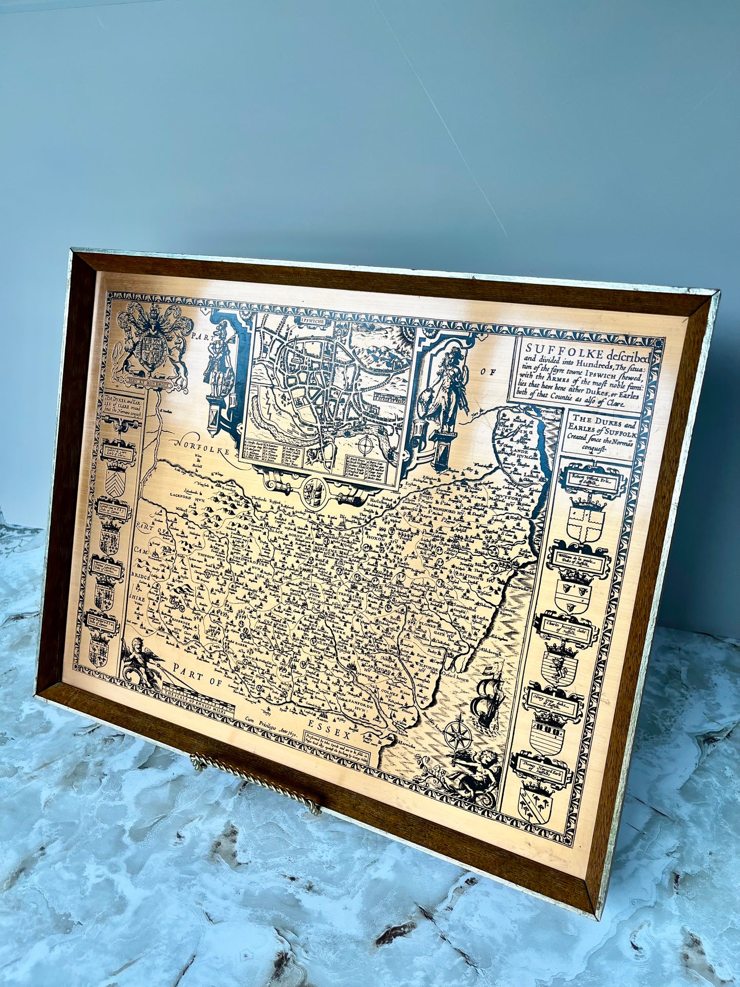 CopperCraft Map Etching