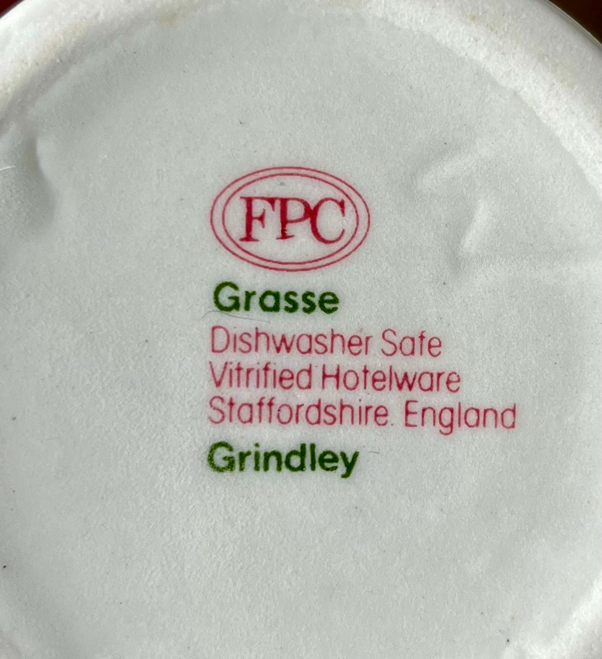 Grindley FPC Hotelware Grasse Pattern Cream Pitcher