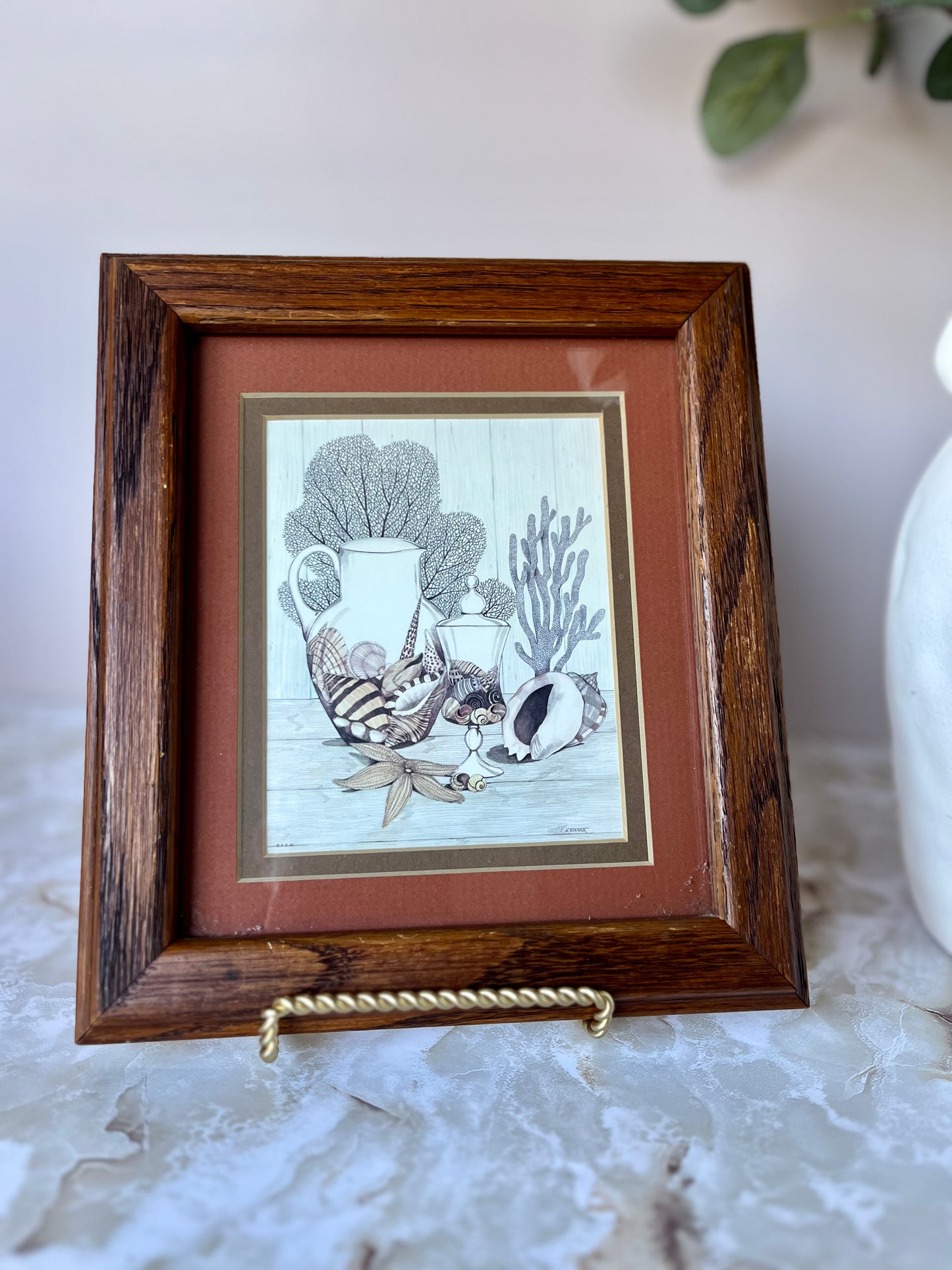 Framed Coastal Print
