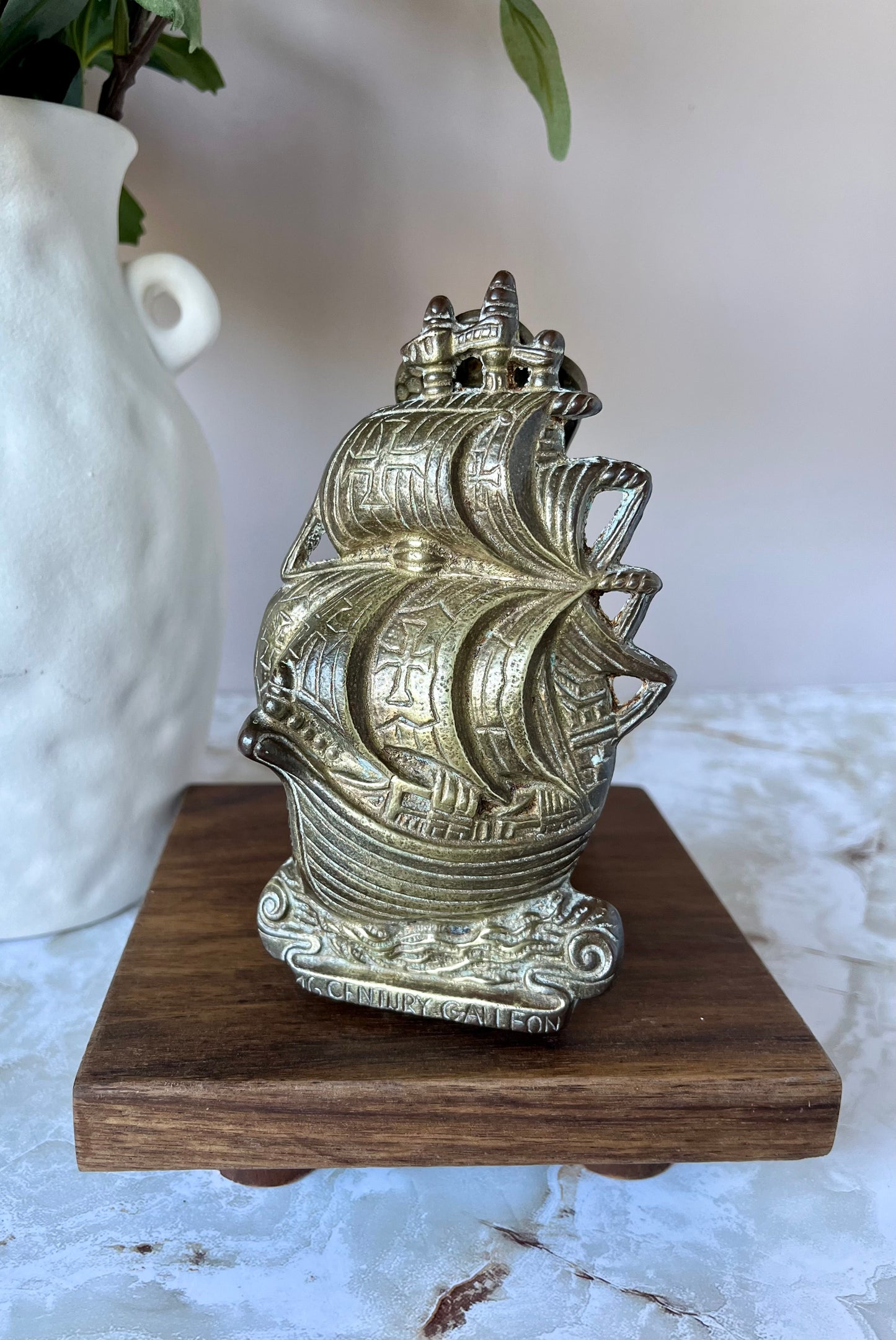Brass Galleon Door Knocker