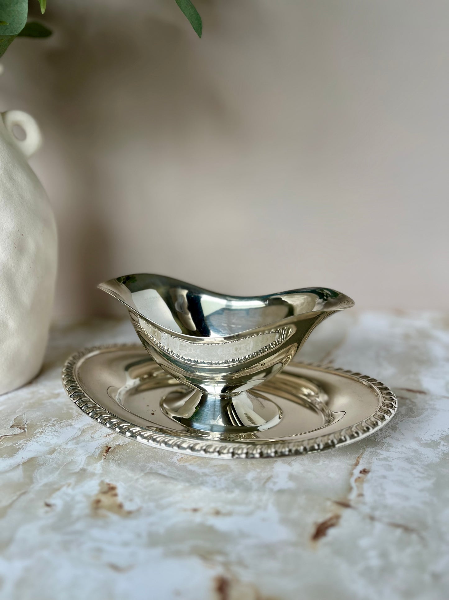 Silver Plate Gravy Boat
