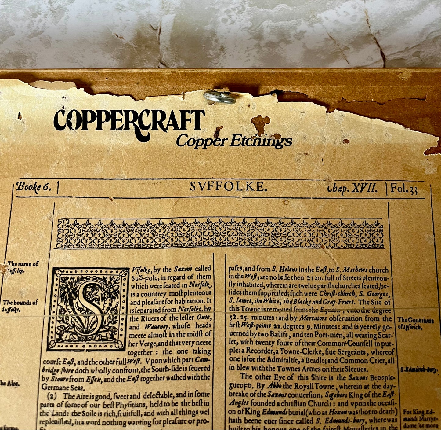 CopperCraft Map Etching