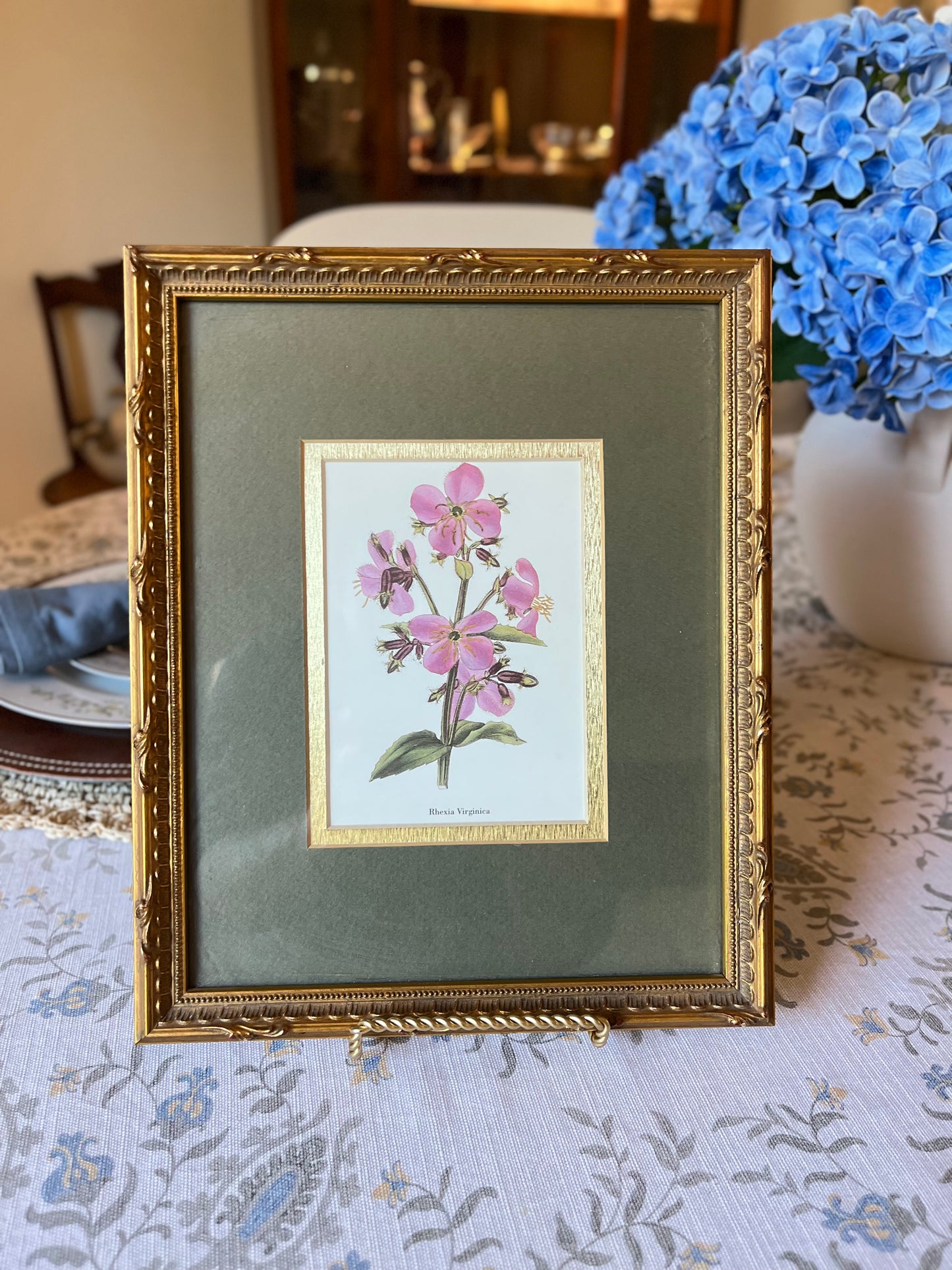 Framed Floral Print